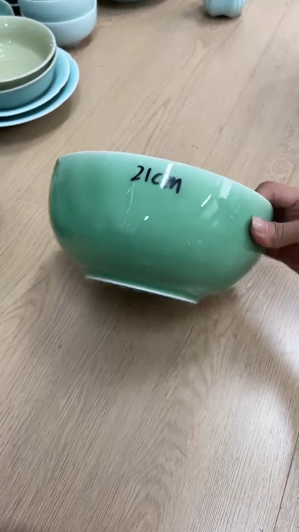 龙泉云间青瓷小米茶器