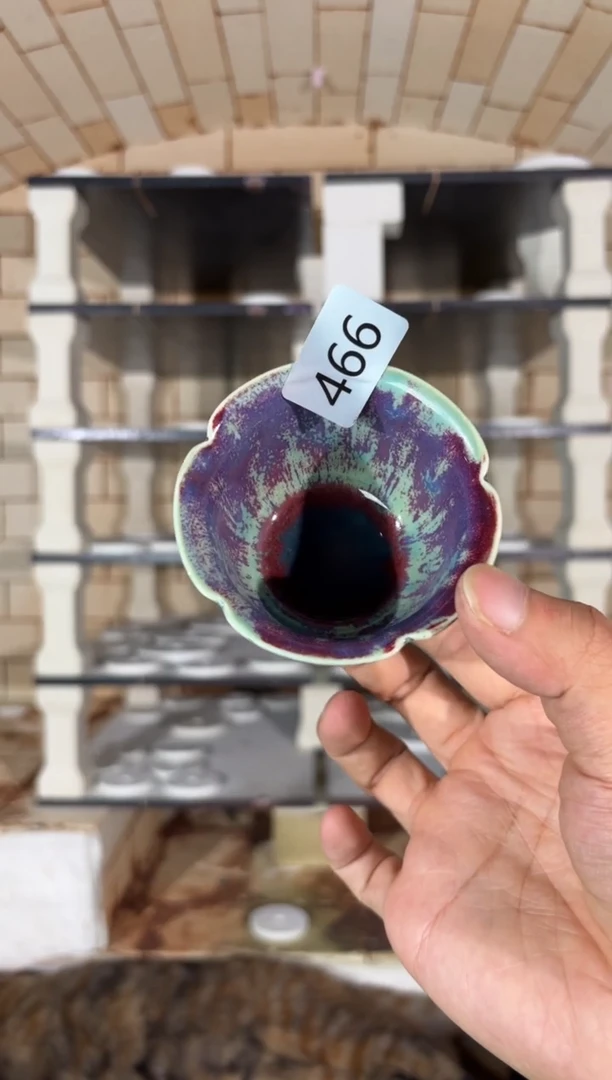 杯精品窑变钧瓷茶器