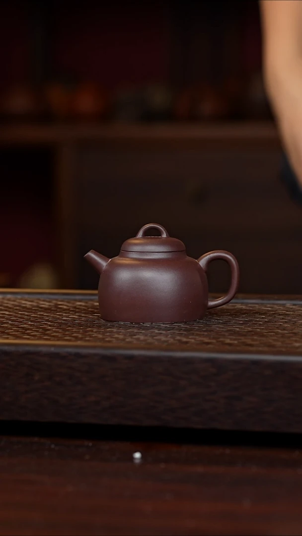 茶壶紫砂丹壶溢香紫砂壶微瑕120cc