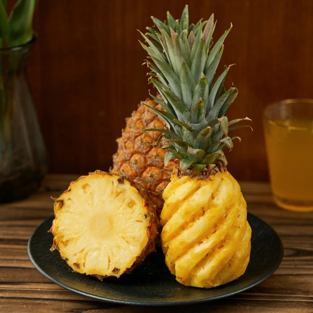【热卖海南金钻凤梨】正宗海南树熟金钻凤梨1.5-3.5斤/颗 新鲜应季水果 爆甜多汁香甜 包邮 明天到家