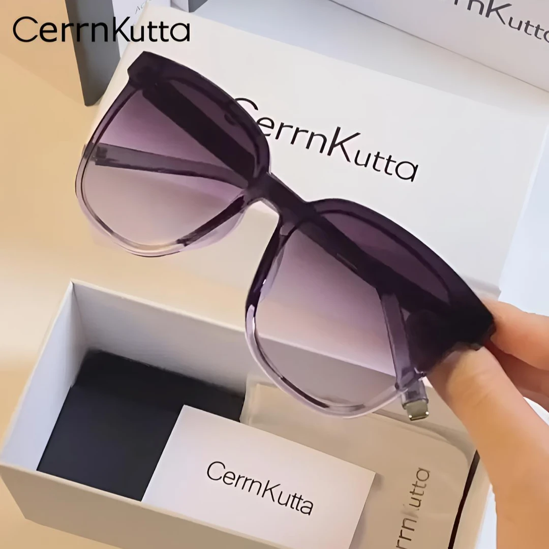 CerrnKutta2025新款一体式无框墨镜男女通用防紫外线街拍时尚单品