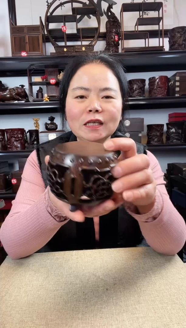 木新鼓老李红木工艺品