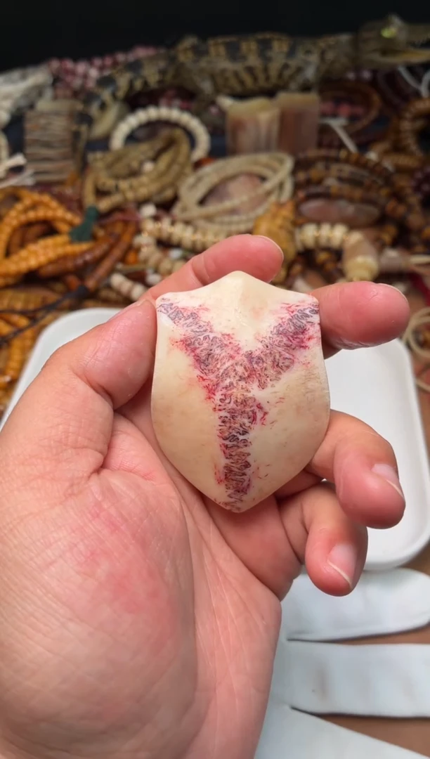 鹿骨吊坠索**姆杂件386-公鹿三界