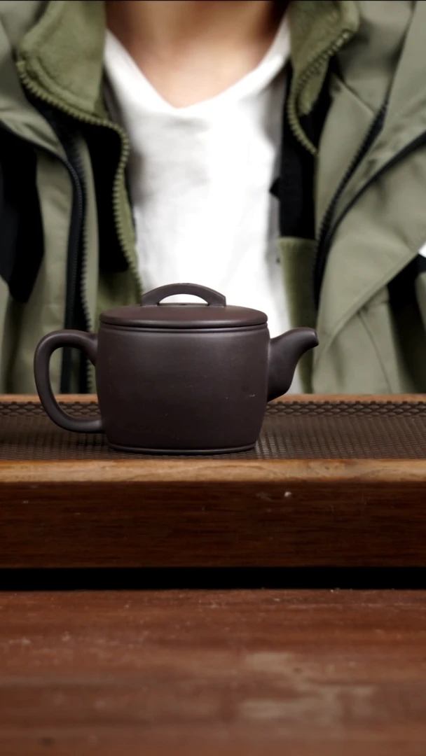 茶壶紫砂舅妈壶天青汉瓦250CC