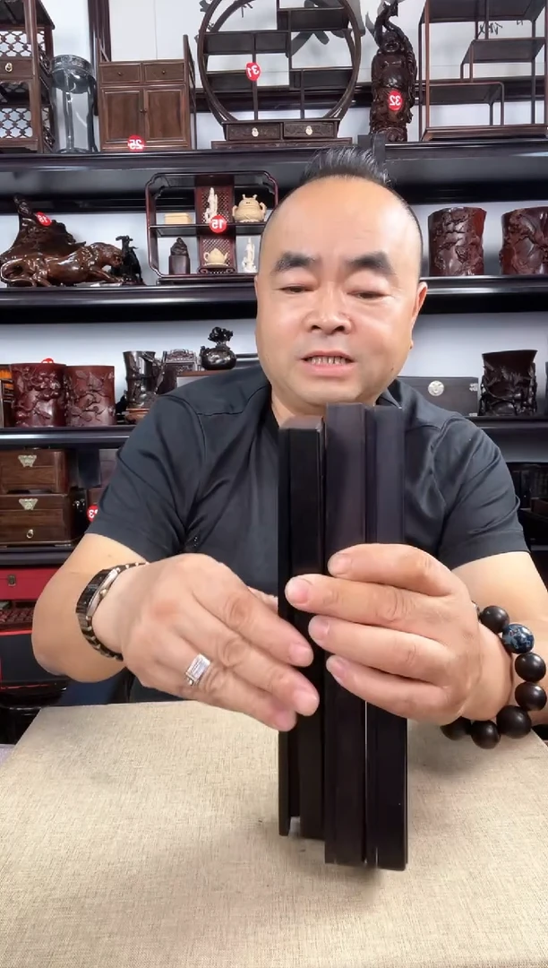 木3个线香盒老李红木工艺品