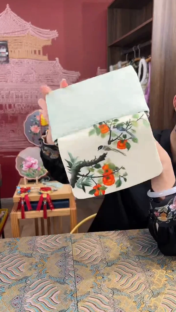 【闪购商品】刺绣苏绣手工刺绣包包