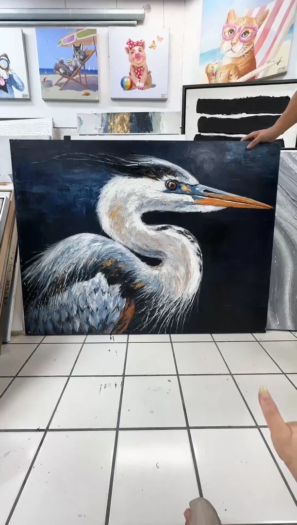 168现代艺术装饰画油画90cm*120cm