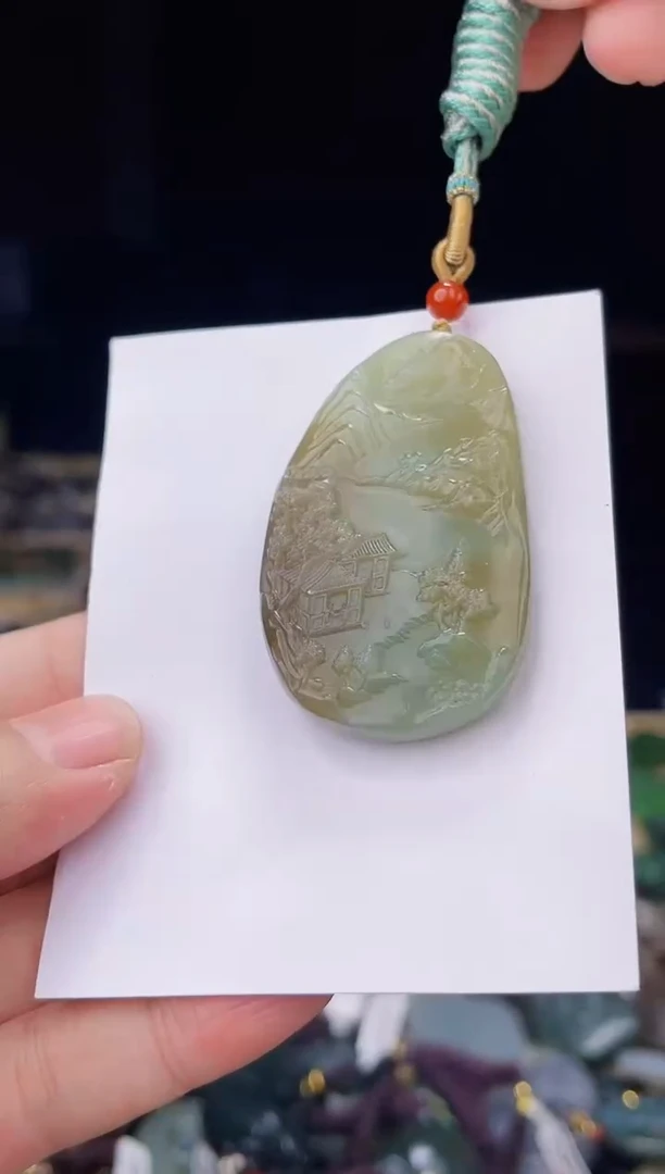 颈饰未镶嵌和田玉1