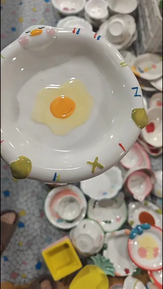 瓷片默认微瑕精美陶瓷