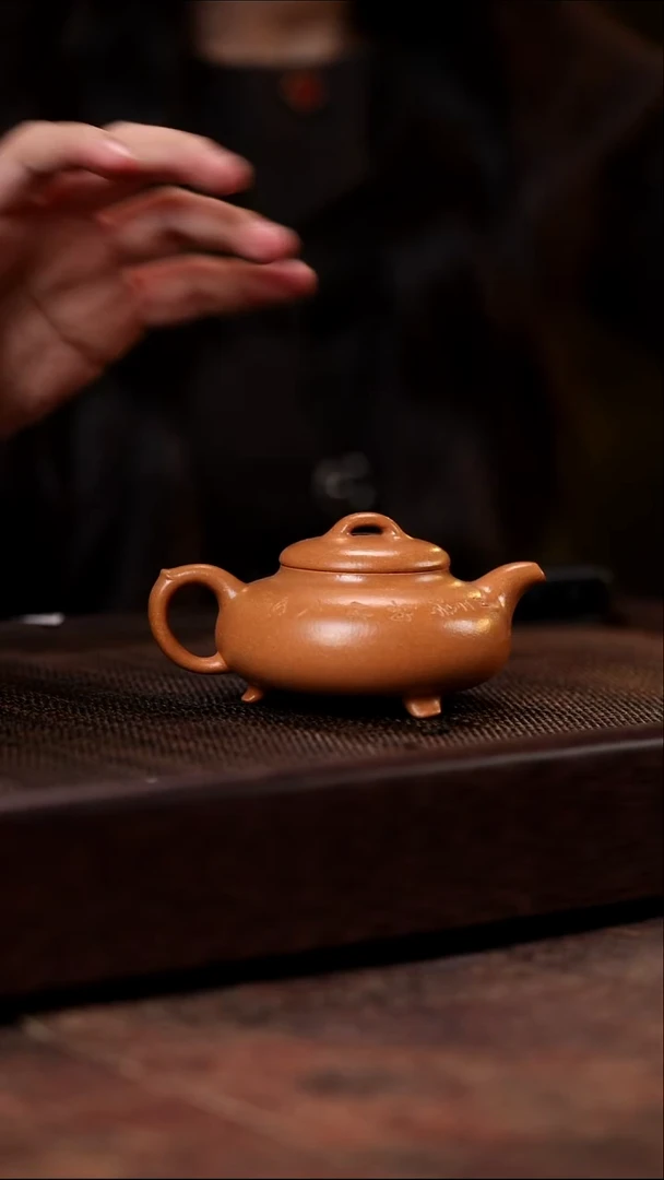 三足福缘 五彩桂花砂