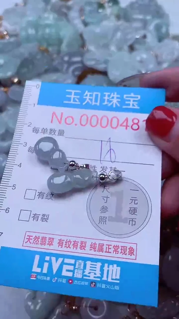 吊坠(不含链)未镶嵌翡翠481