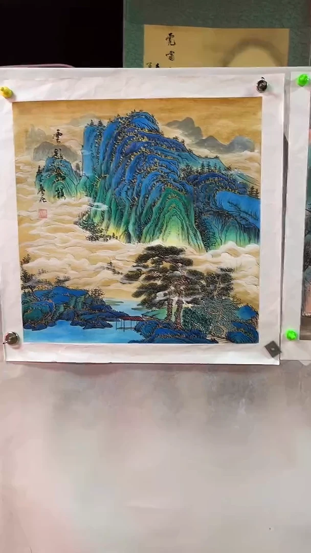 国画廖化老师国画作品