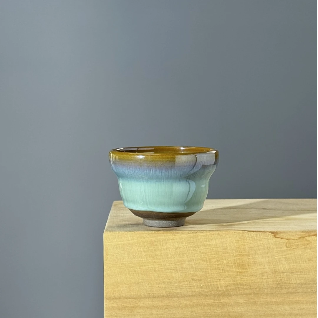 张勇金砂精品葫芦盏