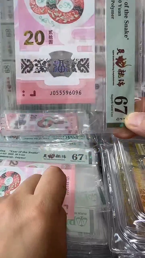 塑料055596096-蛇钞单张