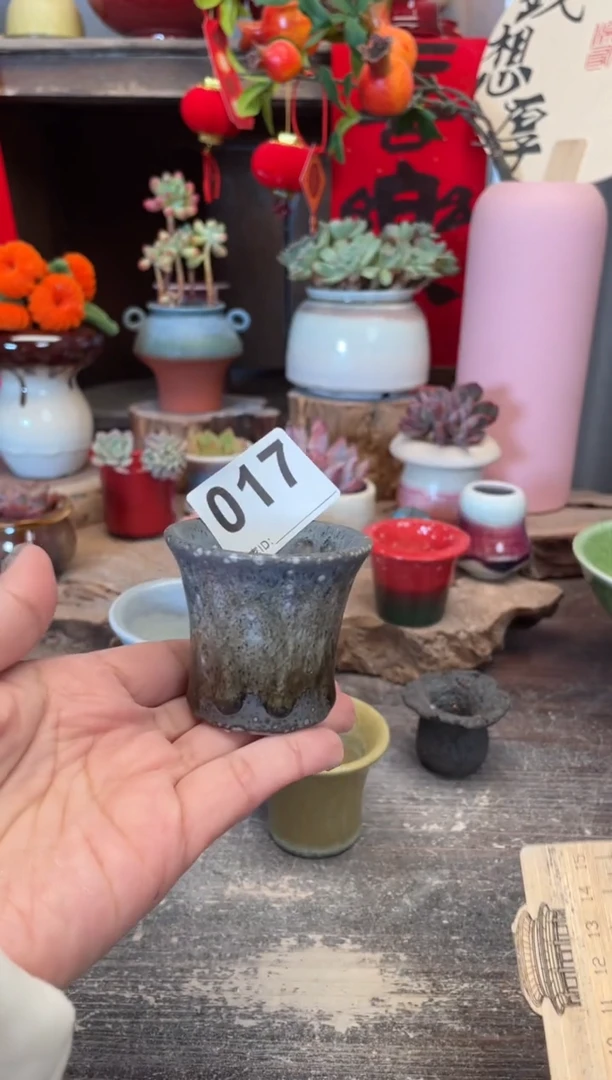 【闪购商品】摆件017知木小芳花盆