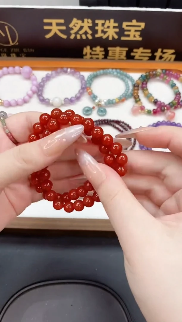 合金手链玛瑙/玉髓多样性发SL—999