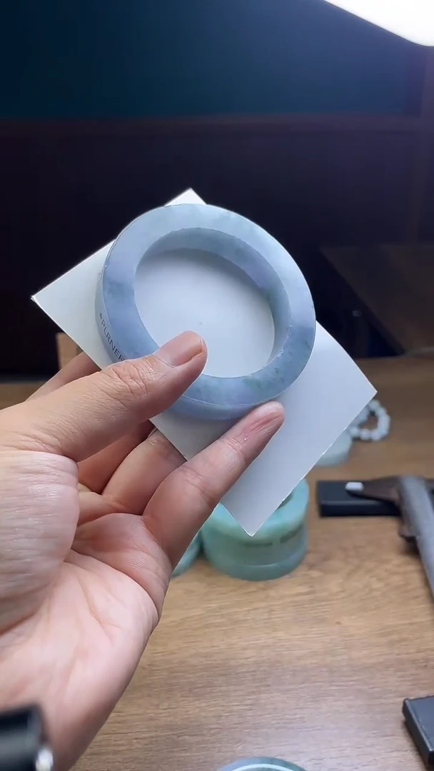 未镶嵌手镯定制翡翠夏*定制