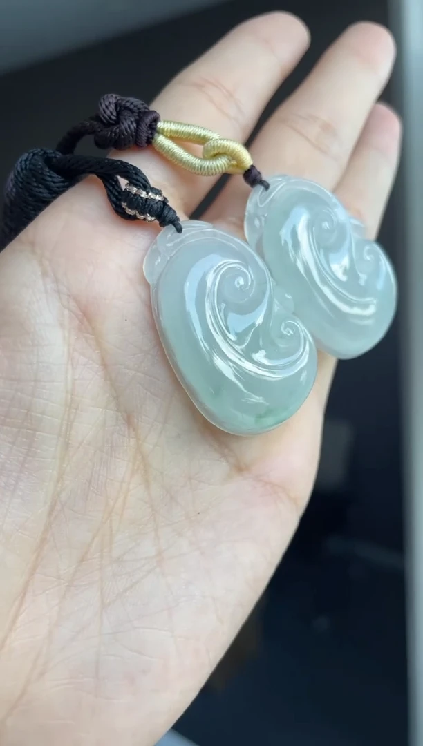 吊坠(不含链)未镶嵌翡翠天然缅甸A货翡翠多样性发其一