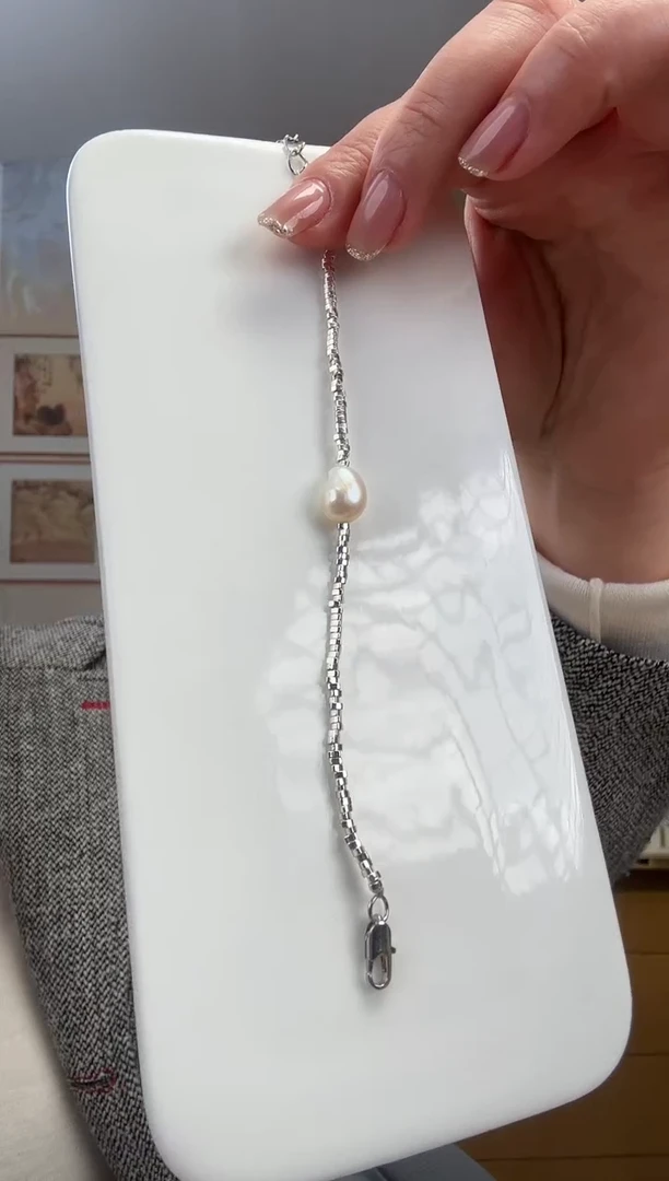 【闪购商品】淡水珍珠手绳未镶嵌巴洛克手链12.9