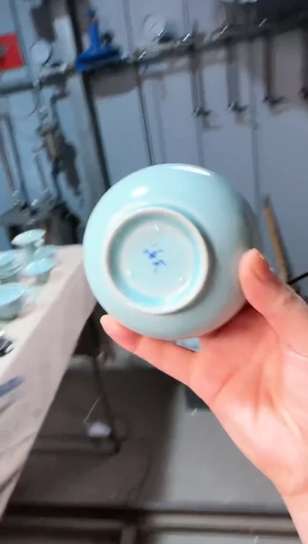 【闪购商品】汝瓷普洱杯-海英开窑-羊