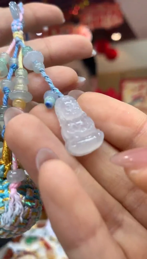 未镶嵌挂件翡翠宝宝佛