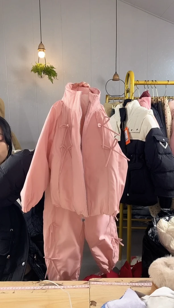 100码夹棉冲锋衣套装【009