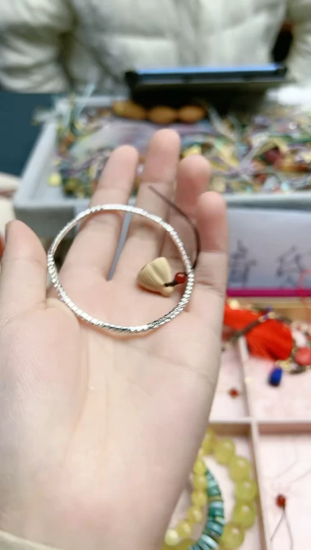 【闪购商品】玛瑙/玉髓配饰未镶嵌玛瑙爆闪配饰*1 YX 念一造物泡泡