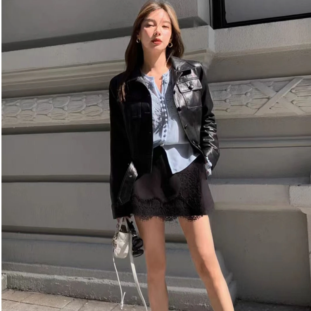 品牌剪标！春夏季百搭显瘦蕾丝半身裙BQ13（A24-19）