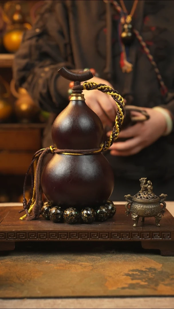 258大漆一物一拍记葫堂出品【不带手串】200-300