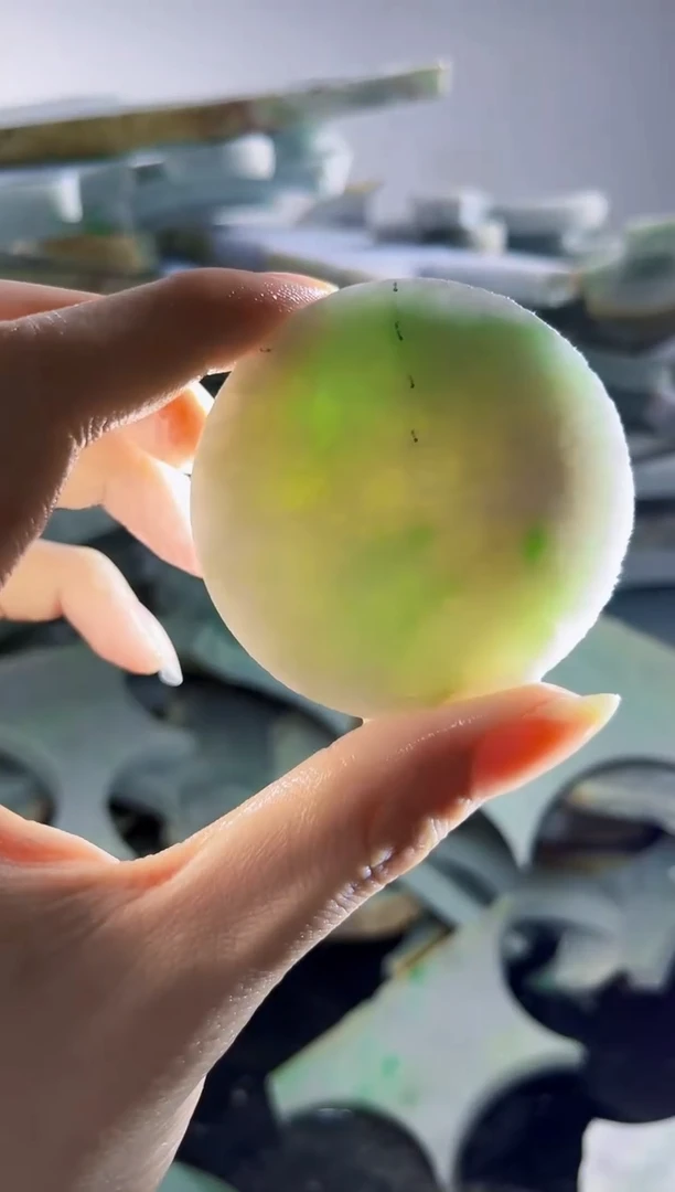 裸石翡翠缅甸翡翠A货陈5890