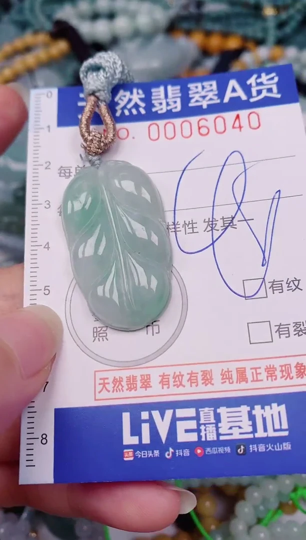 颈饰未镶嵌翡翠00006040