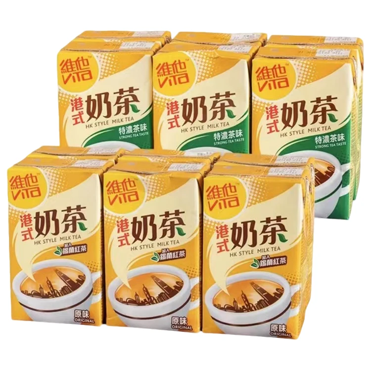 港版维他经典港式奶茶原味奶茶特浓奶茶250ml