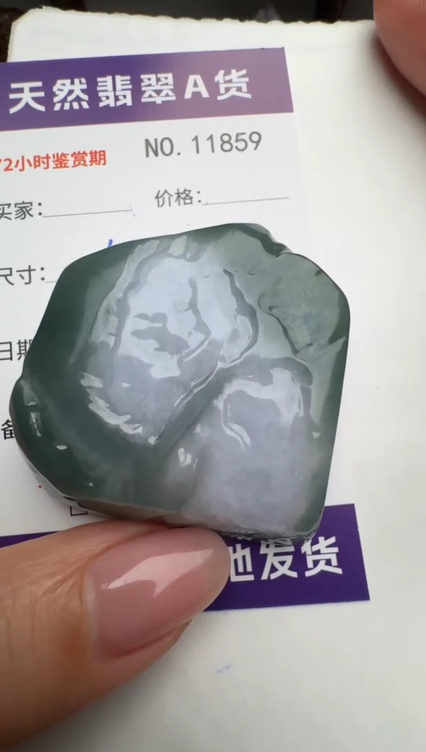 【闪购商品】翡翠颈饰未镶嵌原石11859