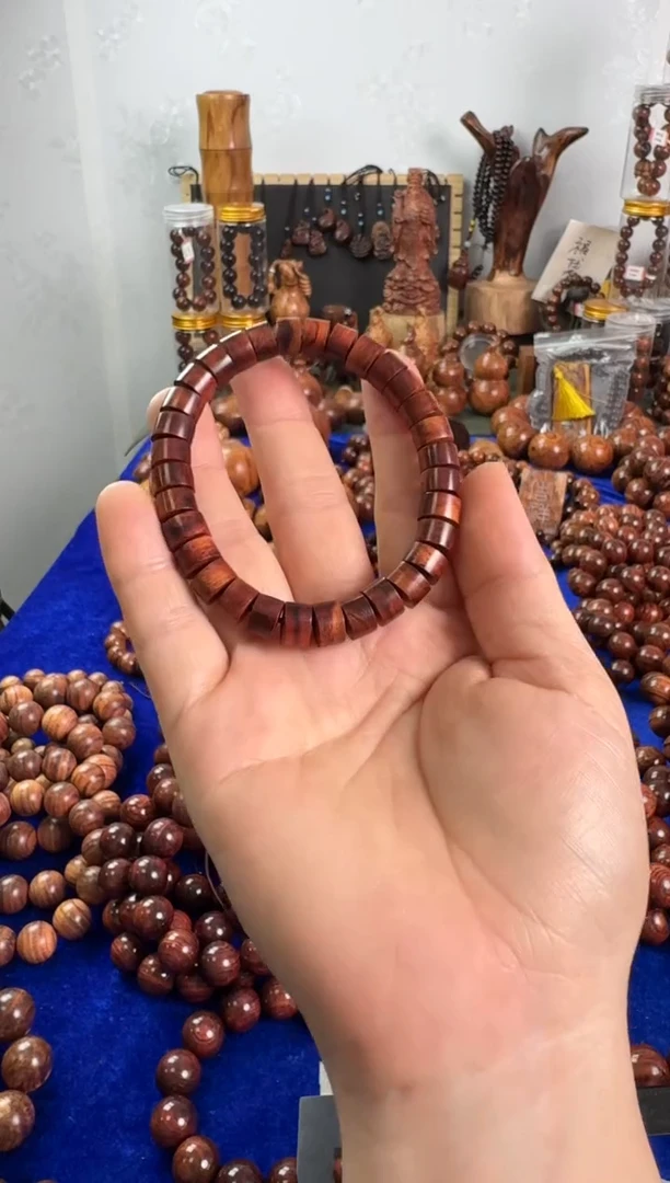 手串/手链黄花梨/降香黄檀正宗0.8药片珠海黄手串