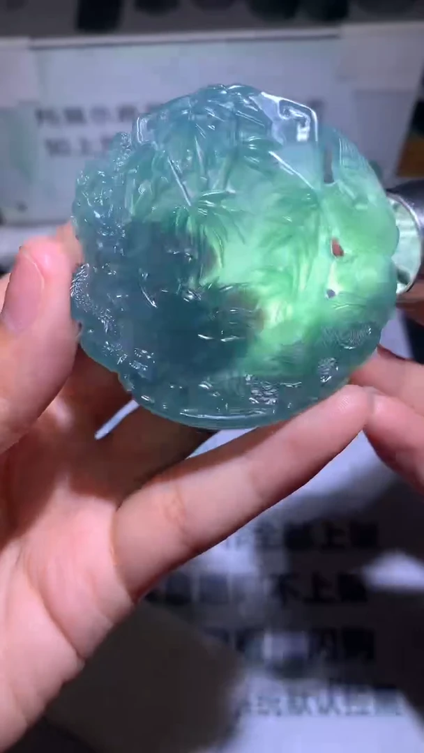 未镶嵌定制翡翠幸****~-毛货-不退不换-