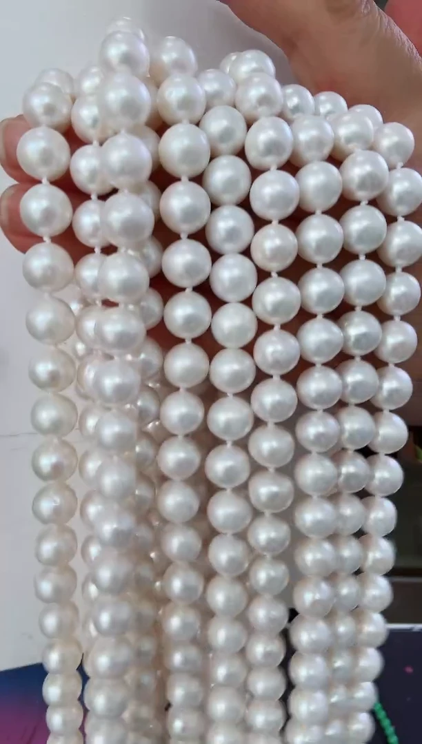 淡水珍珠未镶嵌颈饰项链多样性发一条5233