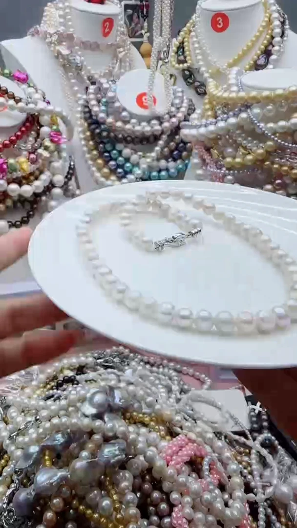 淡水珍珠未镶嵌颈饰1