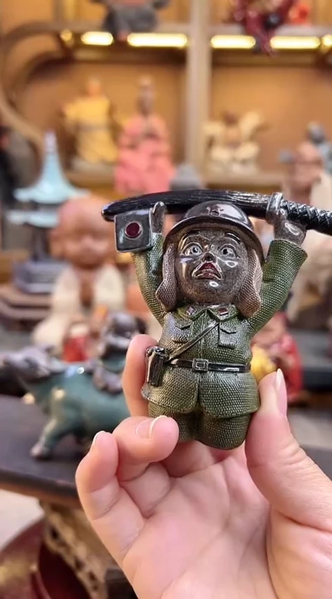 紫砂茶宠器闵茶宠摆件