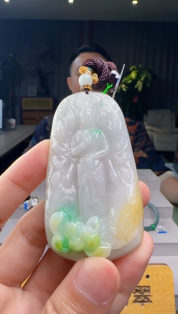 翡翠未镶嵌颈饰XM@@60B7J16524
