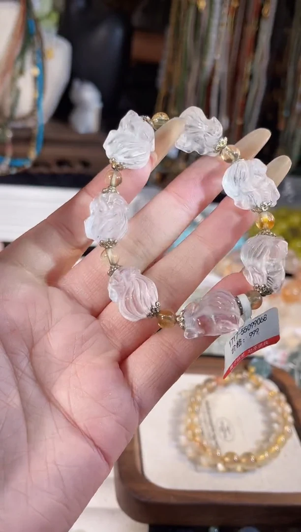 【闪购商品】水晶手链未镶嵌多样性发货其一