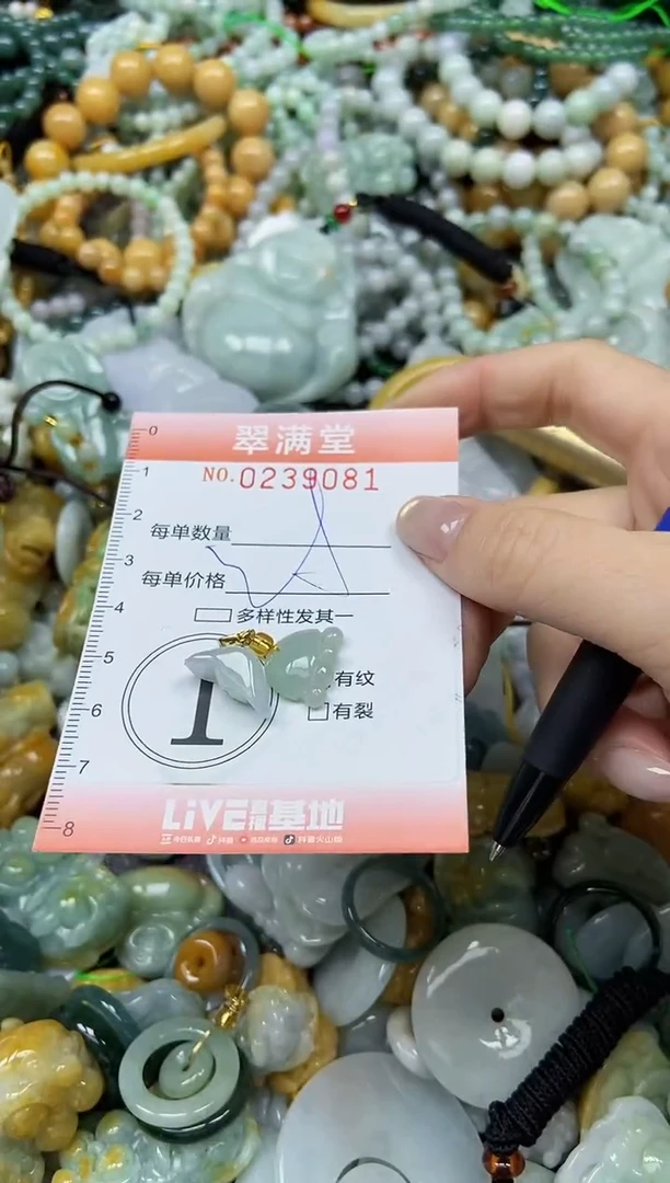 颈饰未镶嵌翡翠闪购0239081