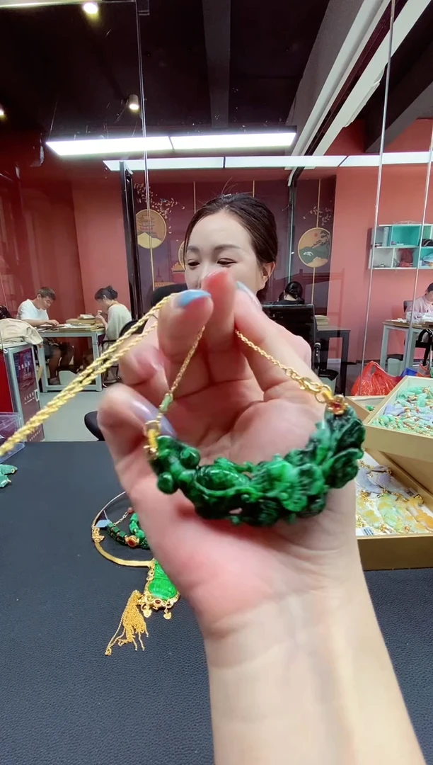 颈饰未镶嵌翡翠翡翠吊坠