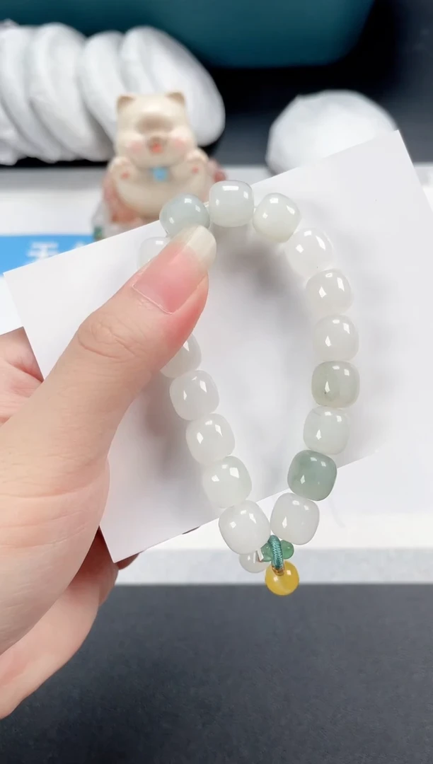 石英质玉手链未镶嵌999