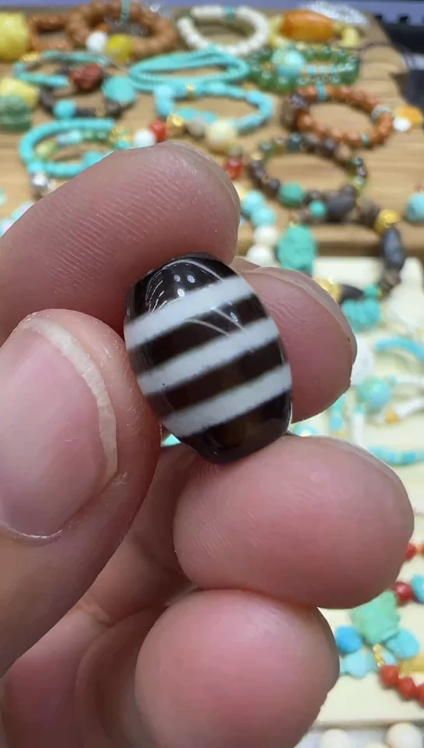 玛瑙/玉髓吊坠(不含链)未镶嵌桶珠