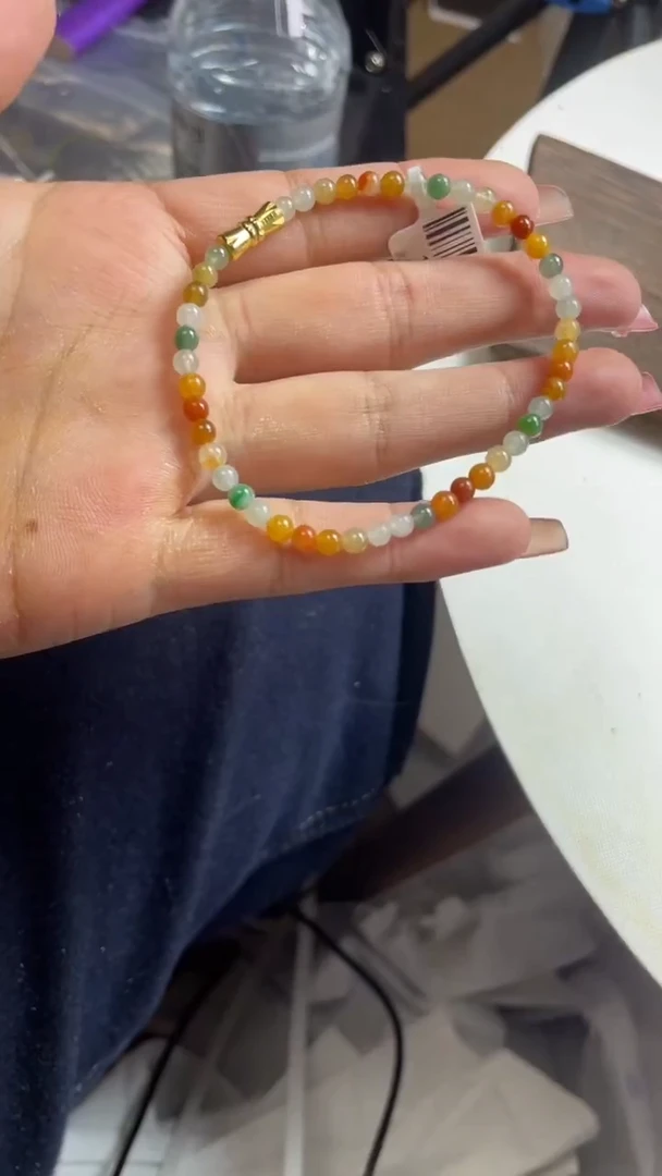 未镶嵌手链翡翠手串