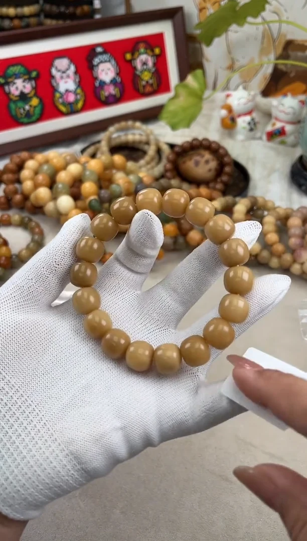 手串菩提根/象牙果a644 卡14 干磨海子
