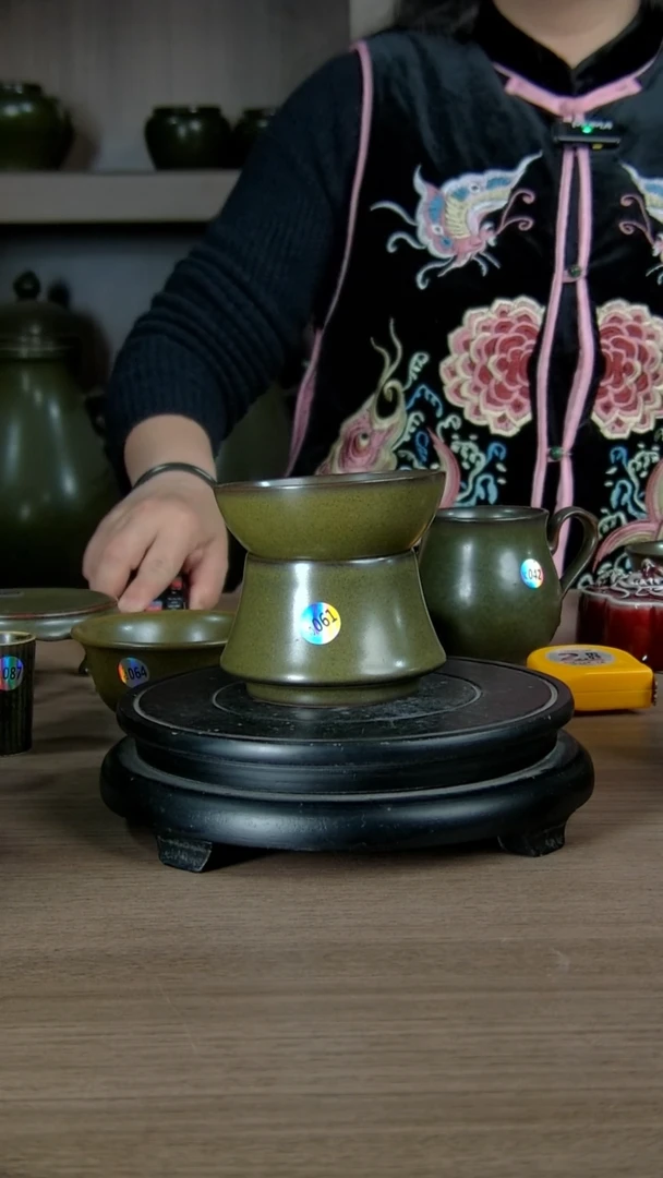 【闪购商品】景韵堂仿清茶叶末釉