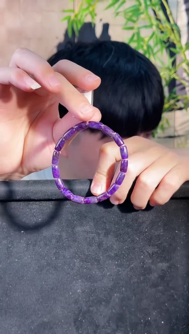 苏纪石（舒俱来）未镶嵌手串南非舒俱来老矿