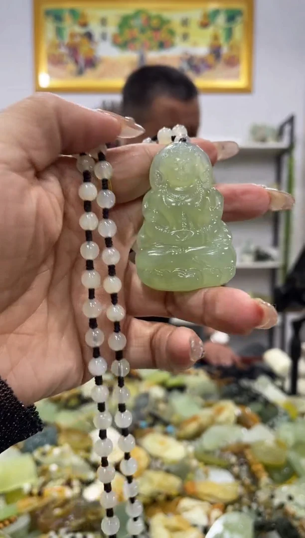 【闪购商品】岫玉吊坠未镶嵌