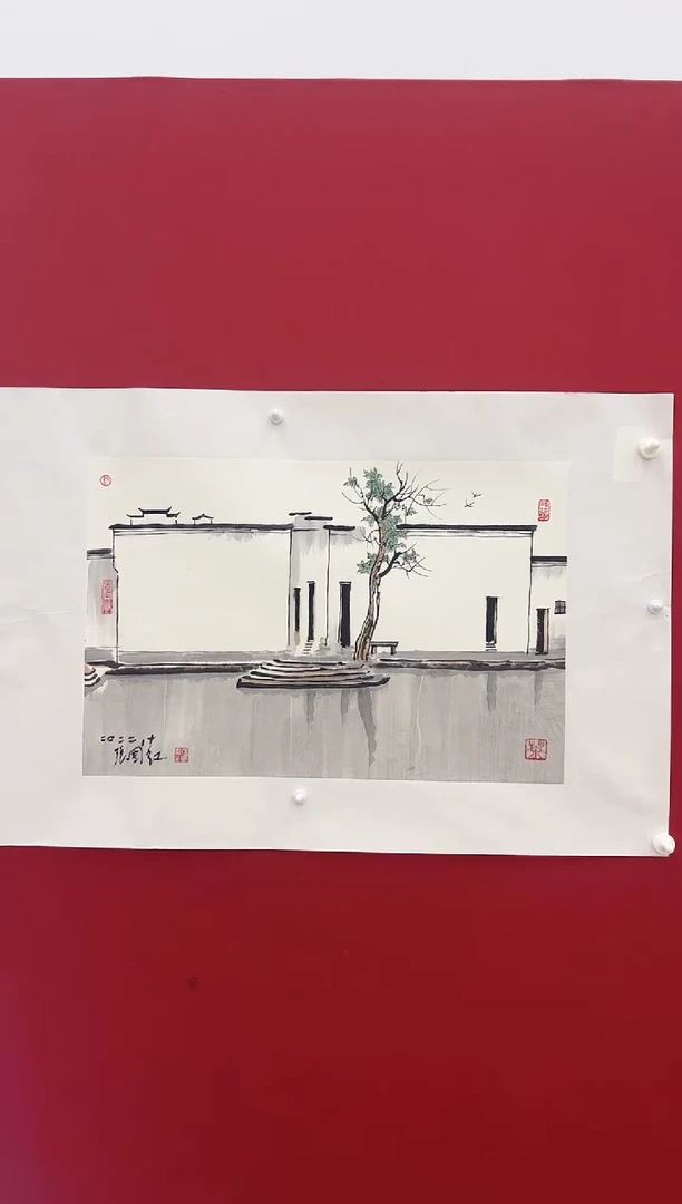国画张国红老师画作